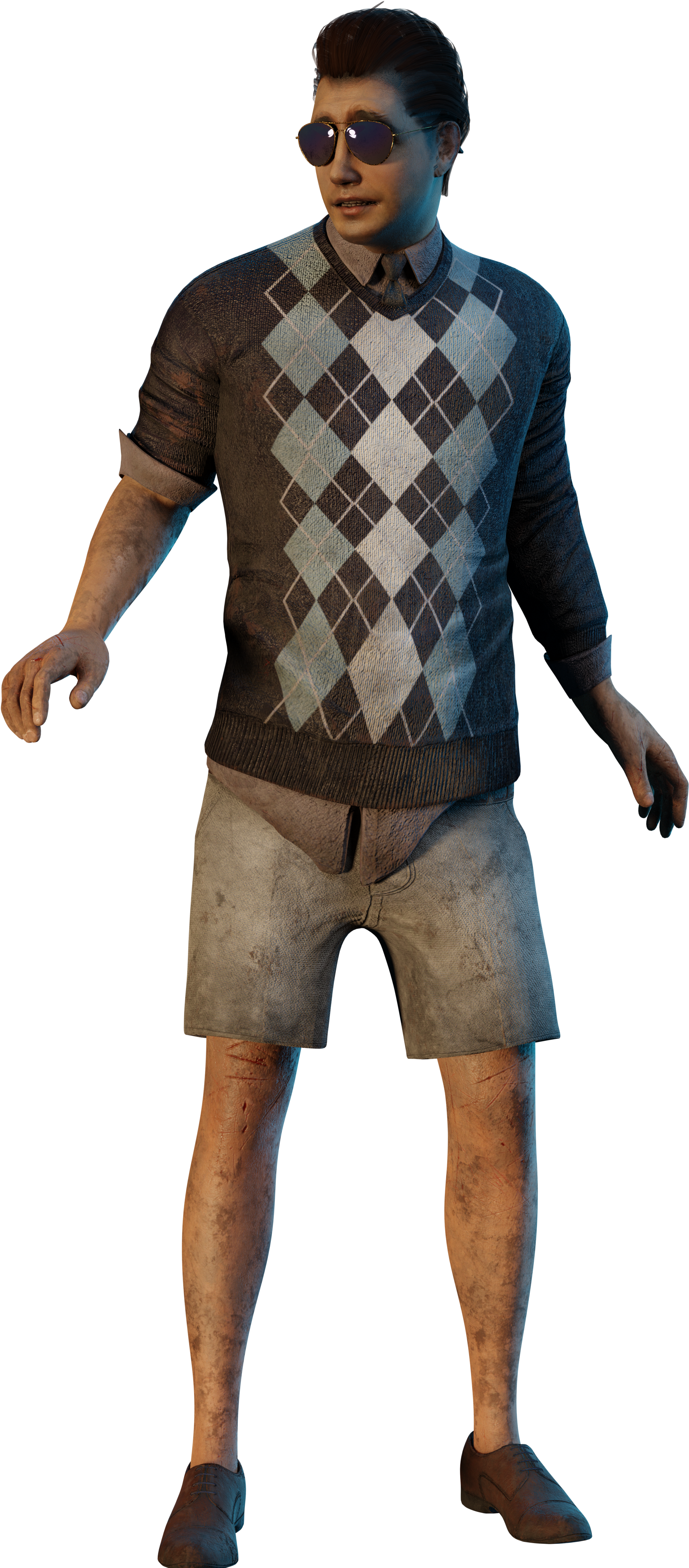Dead By Daylight_ Character With Sunglasses PNG image