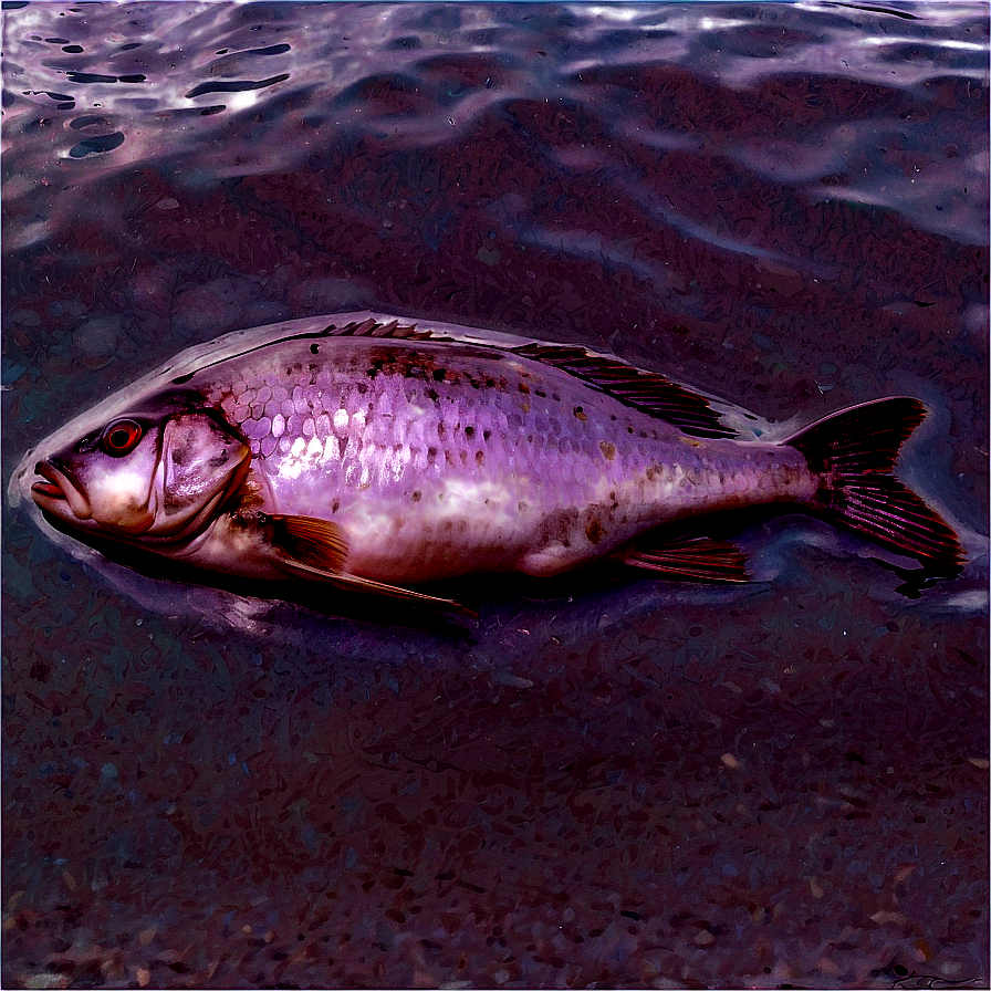 Dead Fish Environmental Disaster Png 57 PNG image