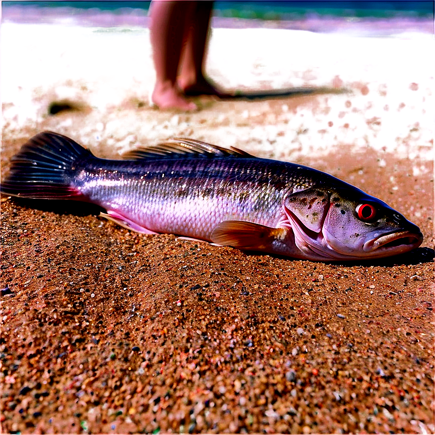 Dead Fish On Beach Png 68 PNG image