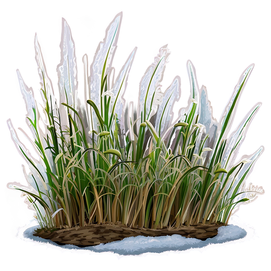 Dead Grass With Frost Png 63 PNG image