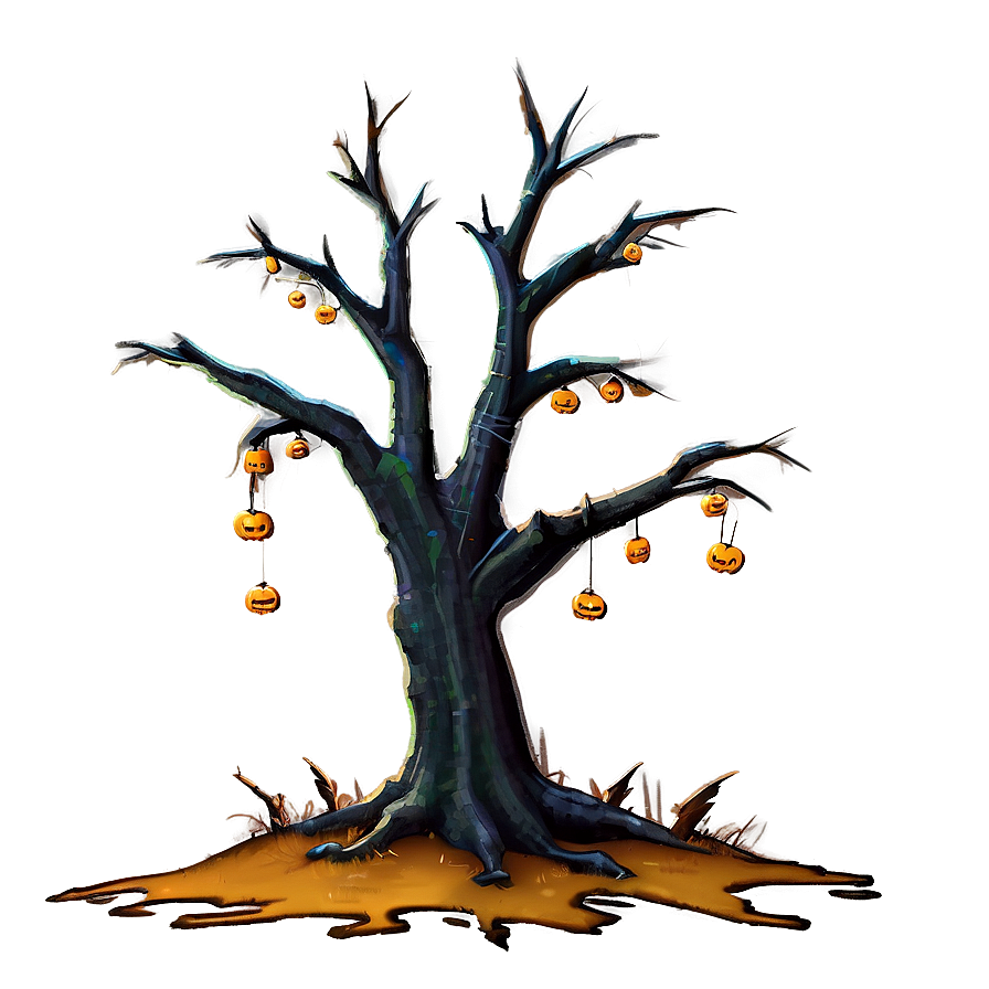 Dead Tree Halloween Png Uns PNG image