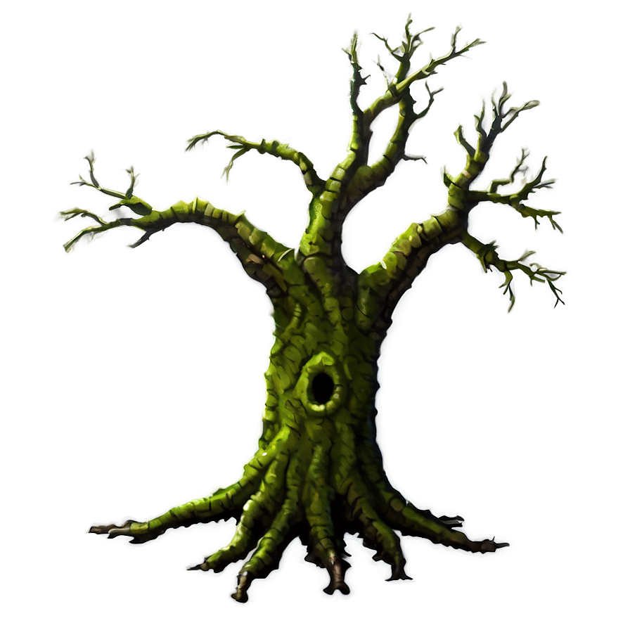 Dead Tree With Moss Png Jgc8 PNG image