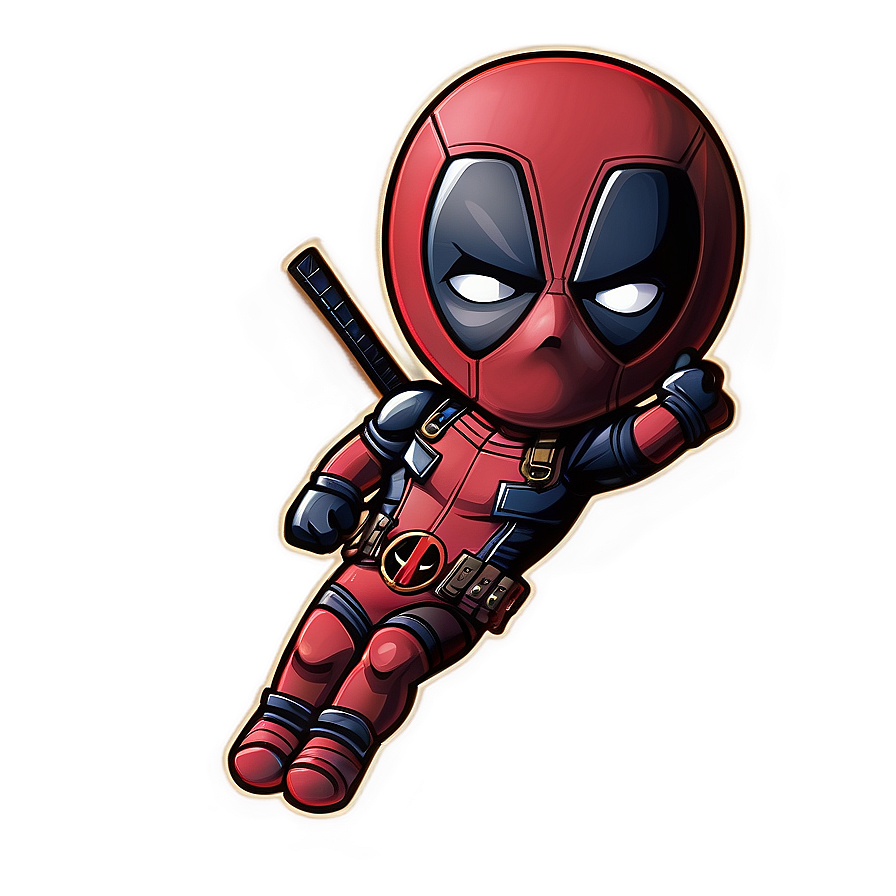 Deadpool Chibi Art Png 05212024 PNG image