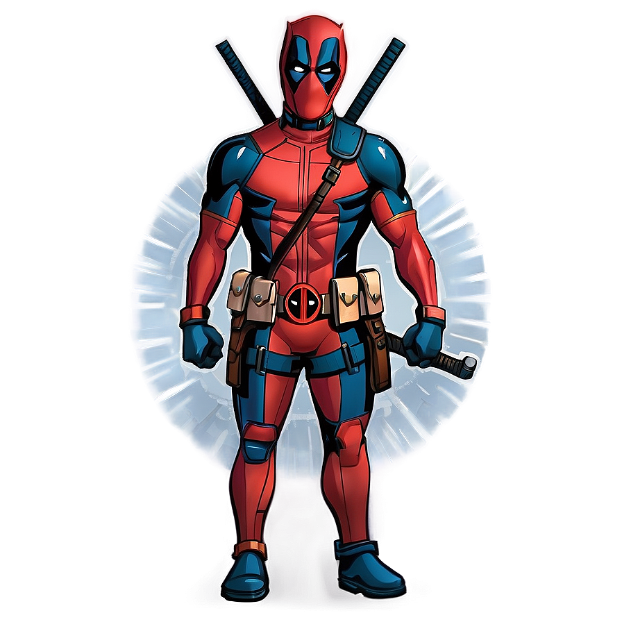 Deadpool Comic Art Png Jpd11 PNG image