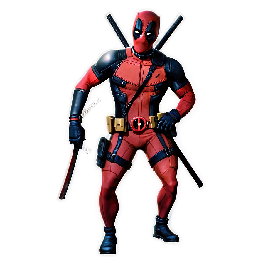 Deadpool Cool Pose Png 15 PNG image