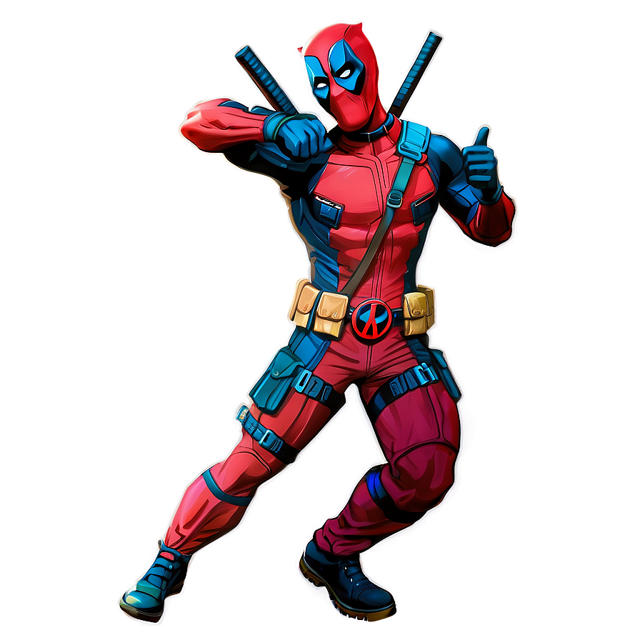 Deadpool Funky Dance Move Png Xki PNG image