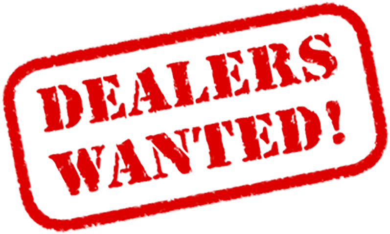 Dealers Wanted Stamp PNG image