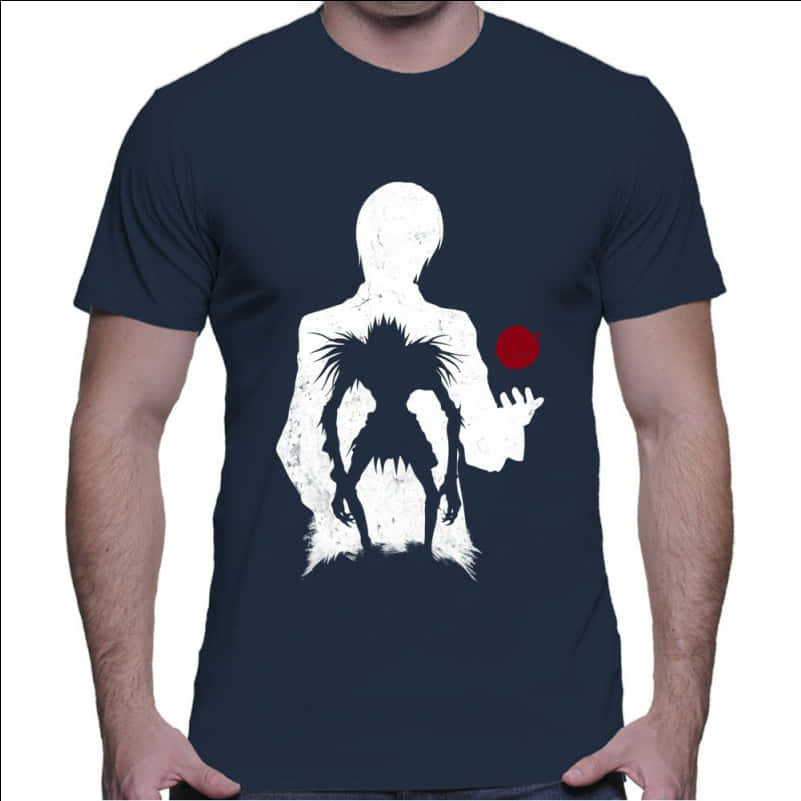 Death Note Ryuk Silhouette T Shirt PNG image