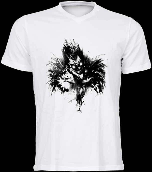 Death Note Ryuk T Shirt Graphic PNG image
