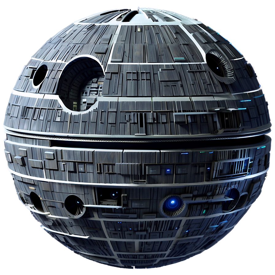 Death Star Megastructure Png 05252024 PNG image