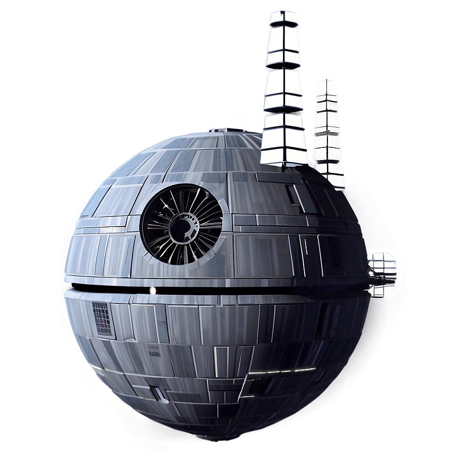 Death Star Orbital Station Png 05252024 PNG image