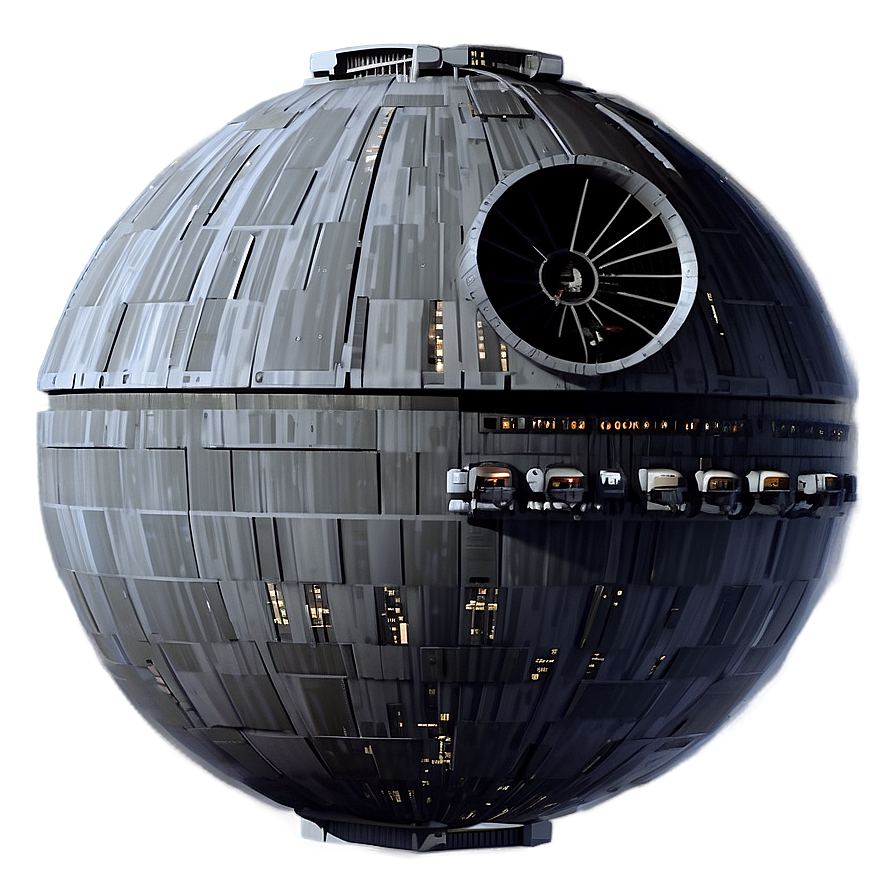 Death Star Orbital Station Png 05252024 PNG image