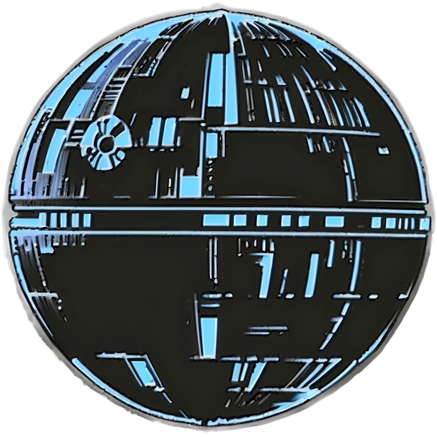 Death Star Silhouette Png Uts70 PNG image