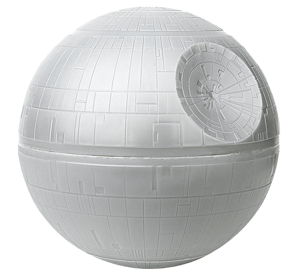 Death Star Space Station Render PNG image