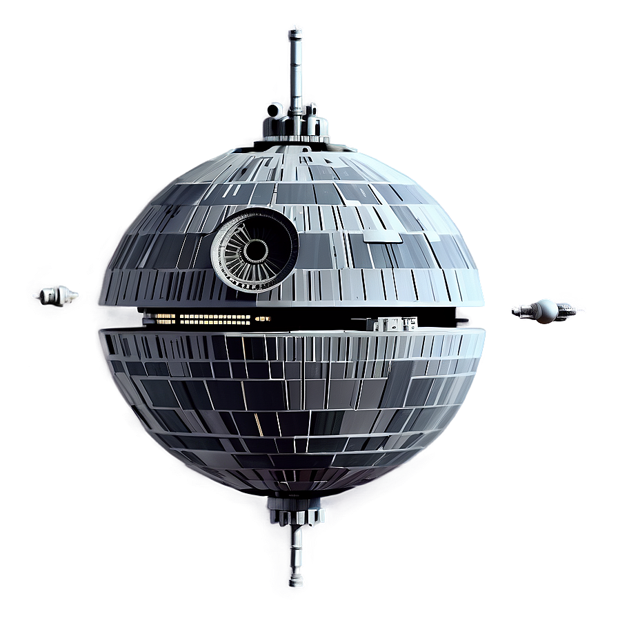 Death Star Space Weapon Png Sgi PNG image