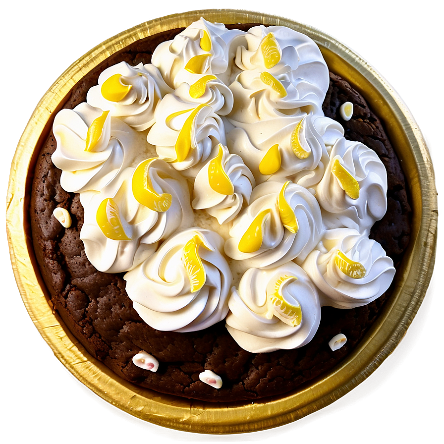 Decadent Brownie Pie Png 05232024 PNG image