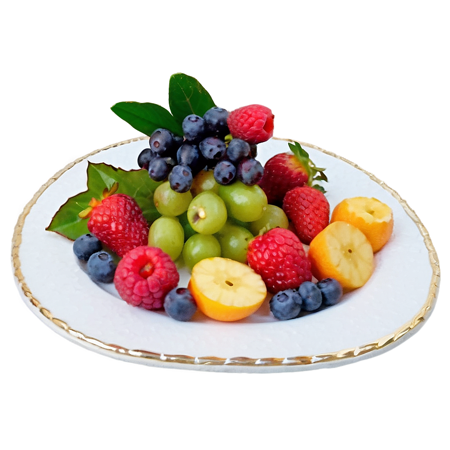 Decadent Fruit Platter Png 06132024 PNG image