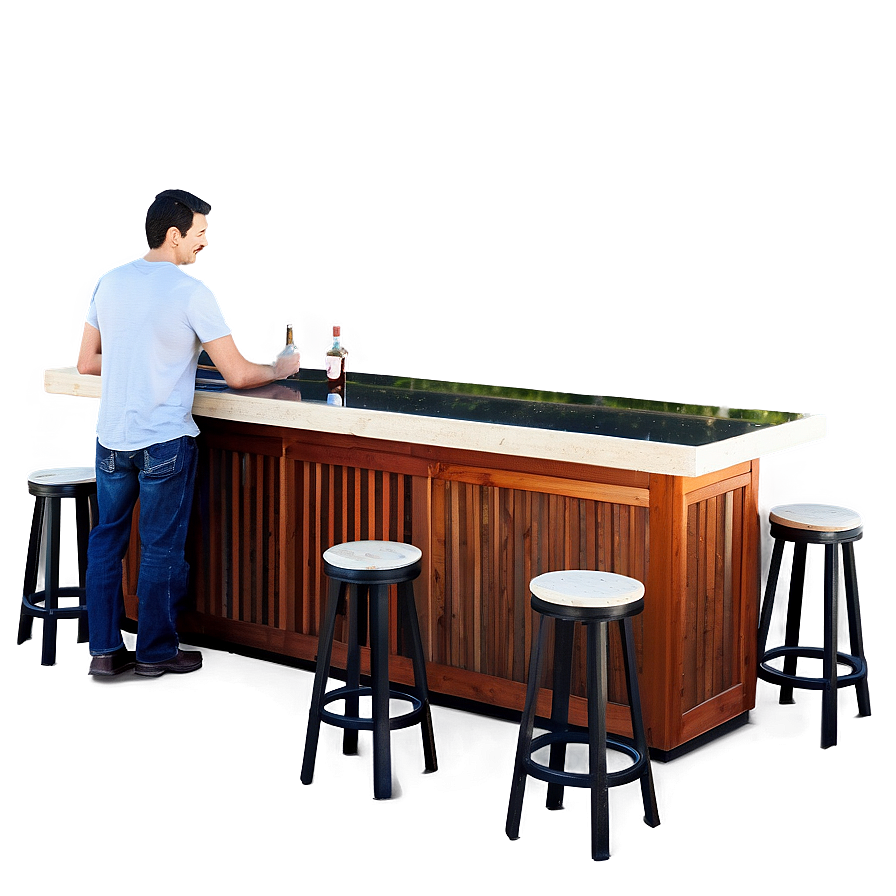 Deck Bar Counter Ideas Png Vfc39 PNG image