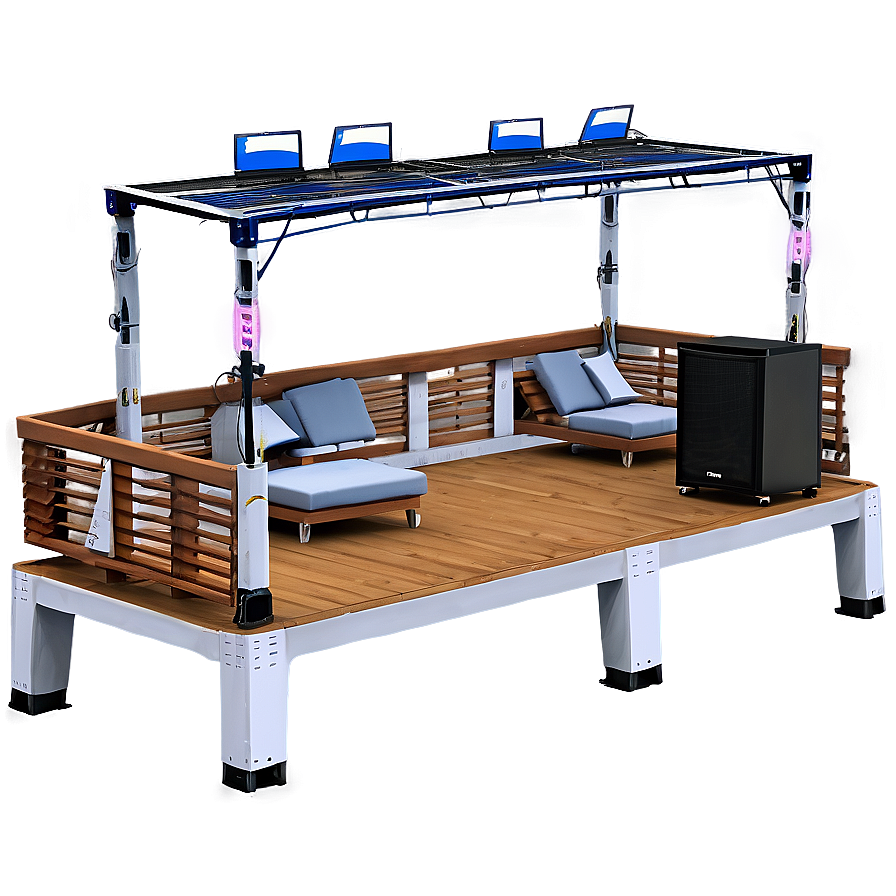 Deck Entertainment Setup Png Nxy10 PNG image