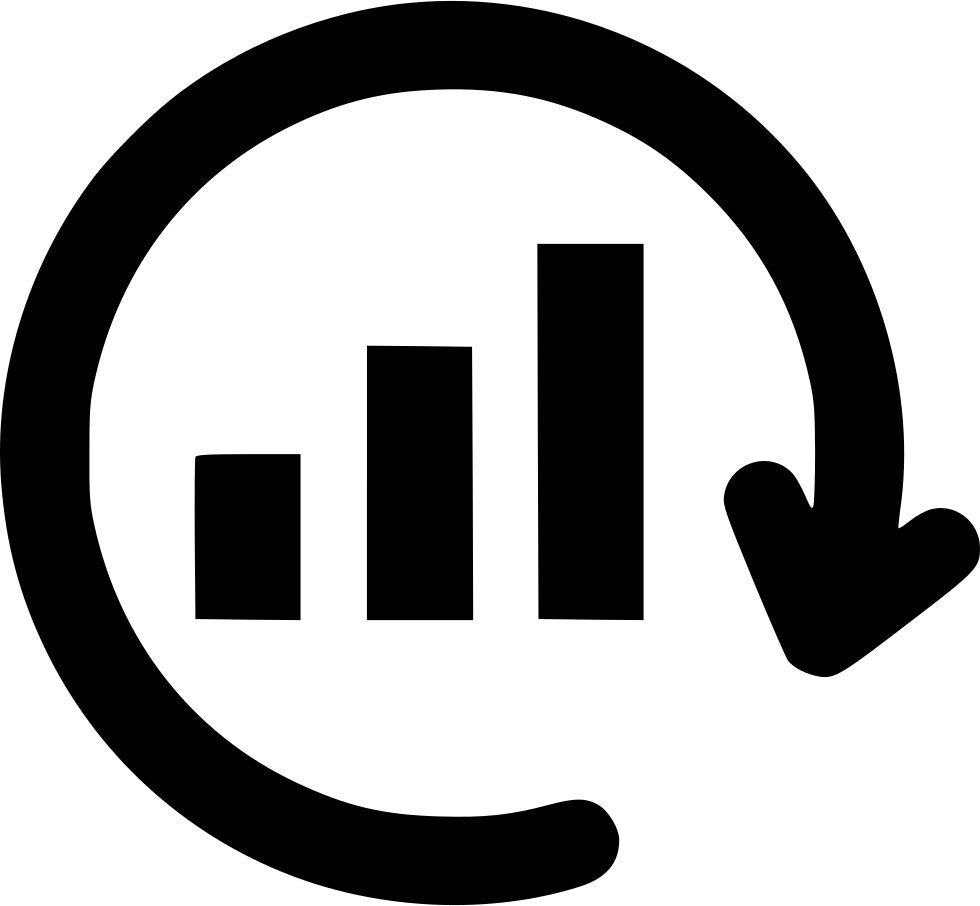 Declining Chart Arrow Cycle PNG image