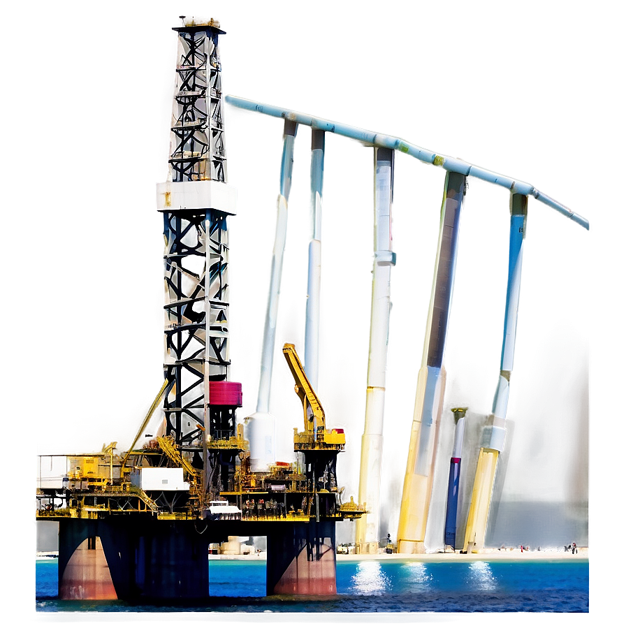 Decommissioned Oil Rig Png 46 PNG image