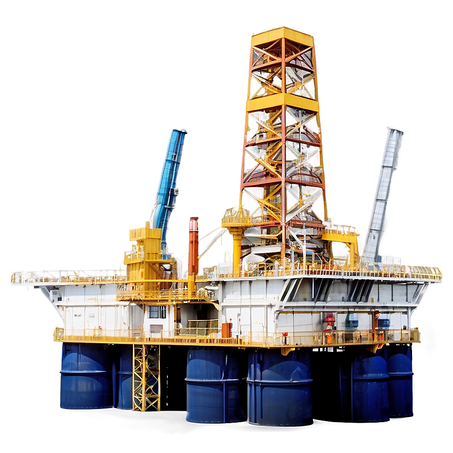 Decommissioned Oil Rig Png Boj57 PNG image