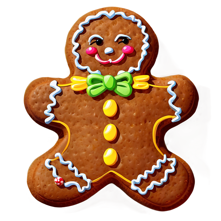 Decorated Gingerbread Png 25 PNG image