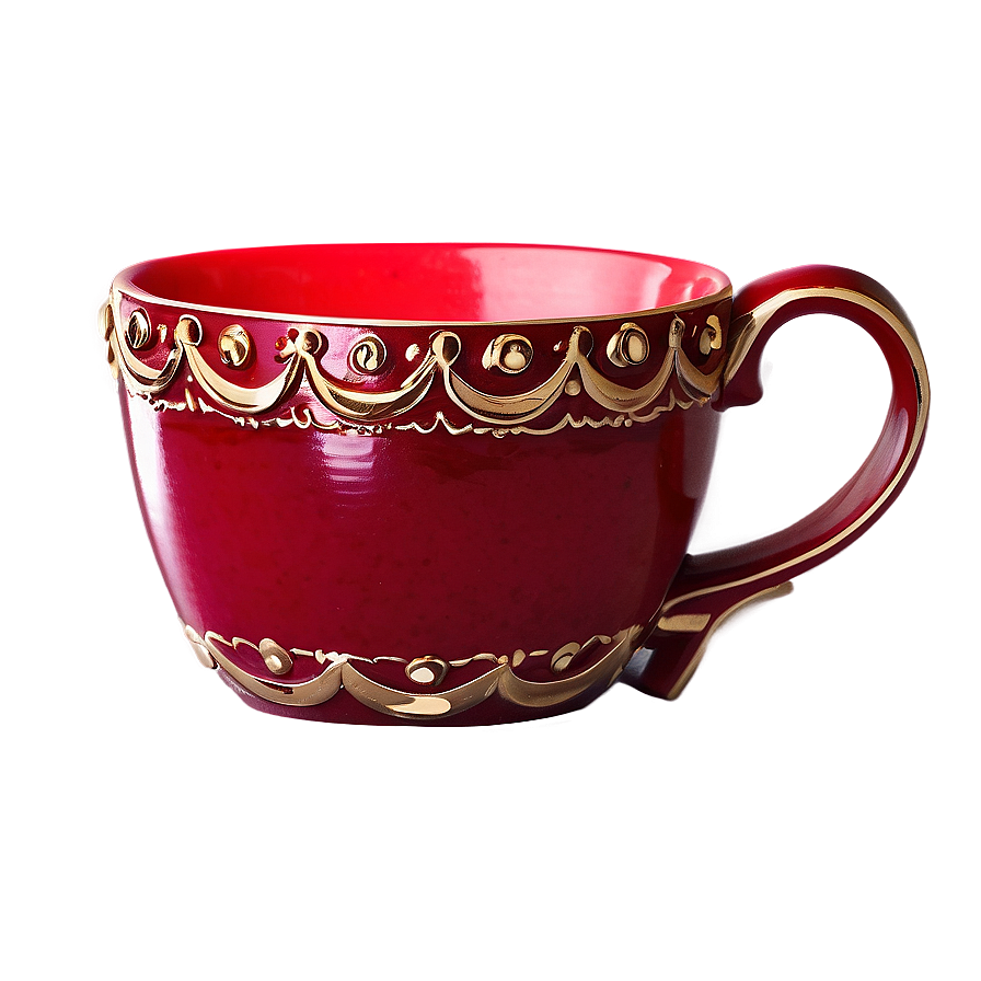 Decorated Red Cup Png 34 PNG image