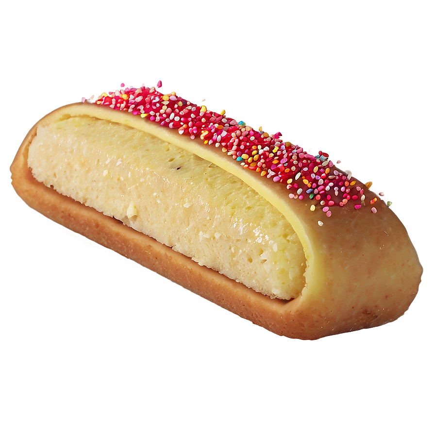 Decorated Twinkie Snack Cake PNG image