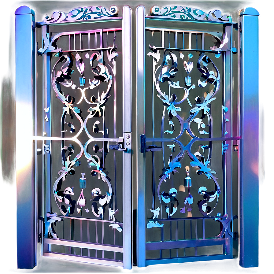 Decorative Aluminum Gate Png Yqb66 PNG image