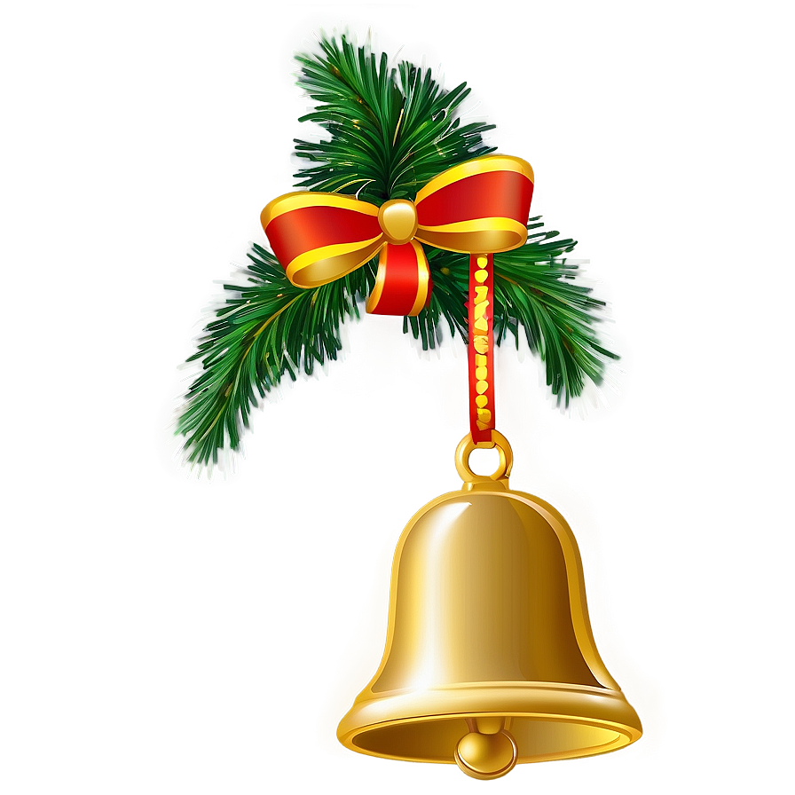 Decorative Bell Ornament Png 56 PNG image