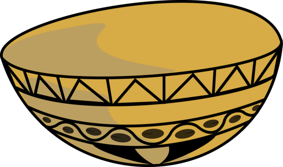 Decorative Bowl Graphic PNG image