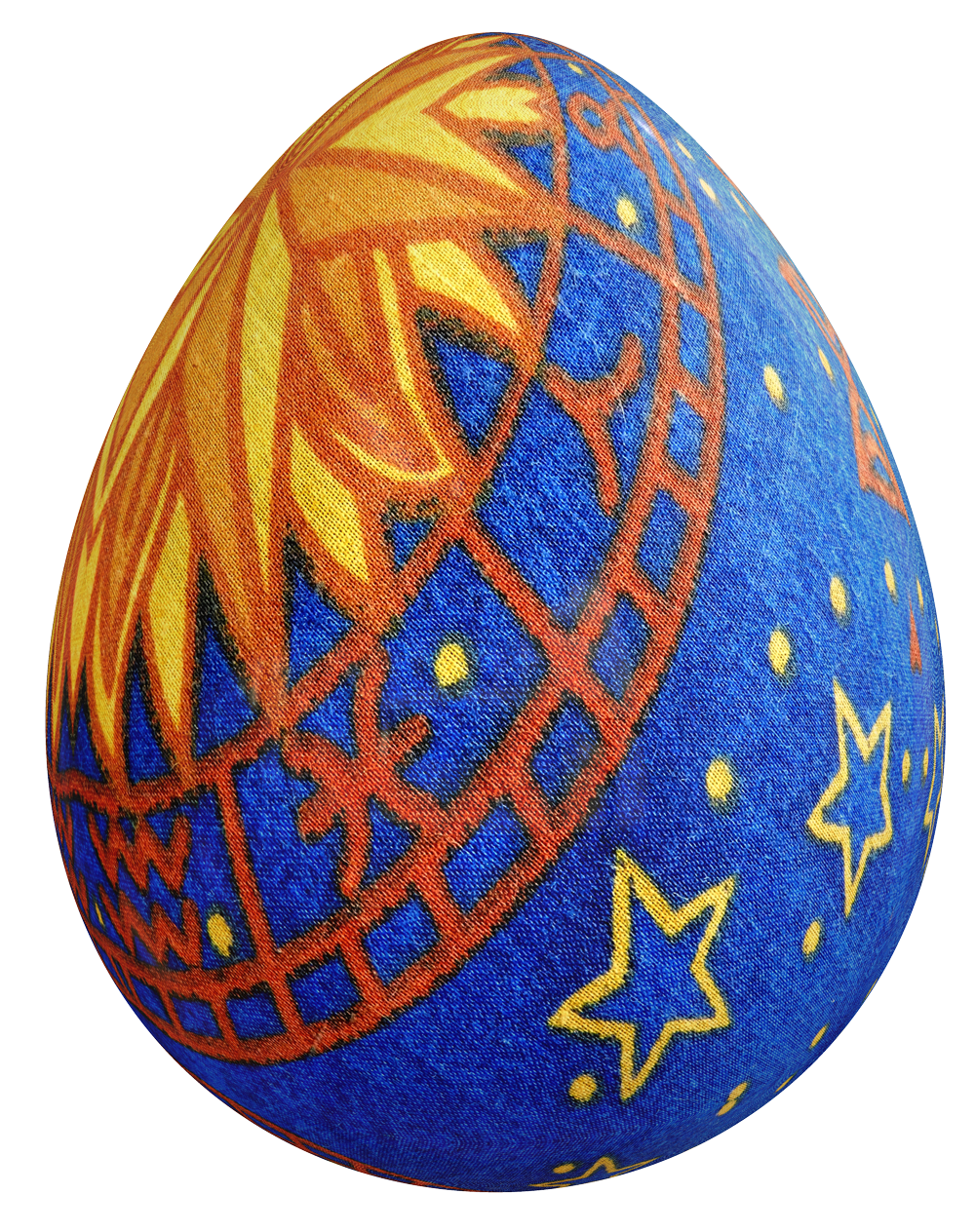 Decorative Easter Egg Patterns PNG image