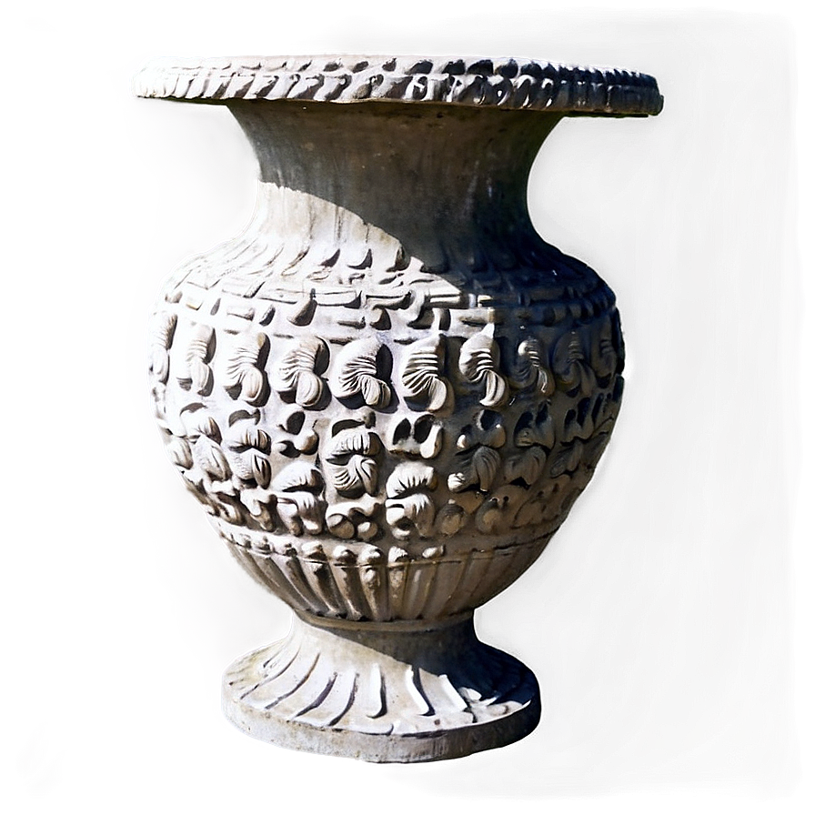 Decorative Garden Urn Png 06132024 PNG image