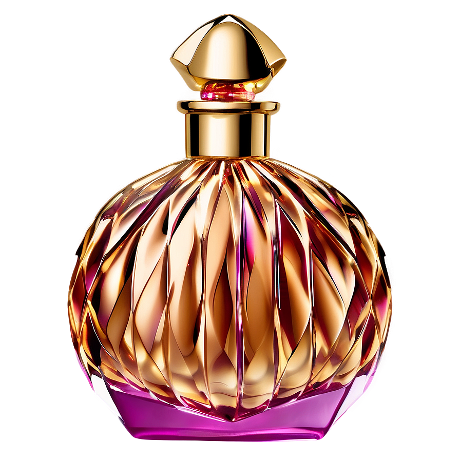 Decorative Glass Perfume Bottle Png 06212024 PNG image