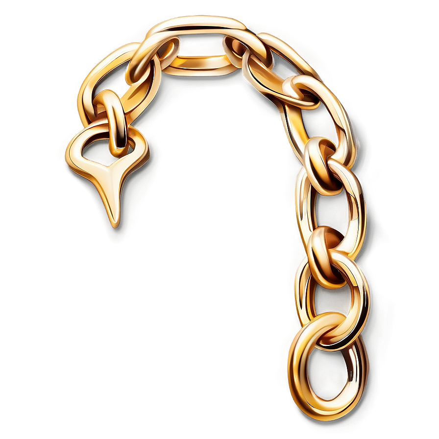 Decorative Gold Chain Png Ccb63 PNG image