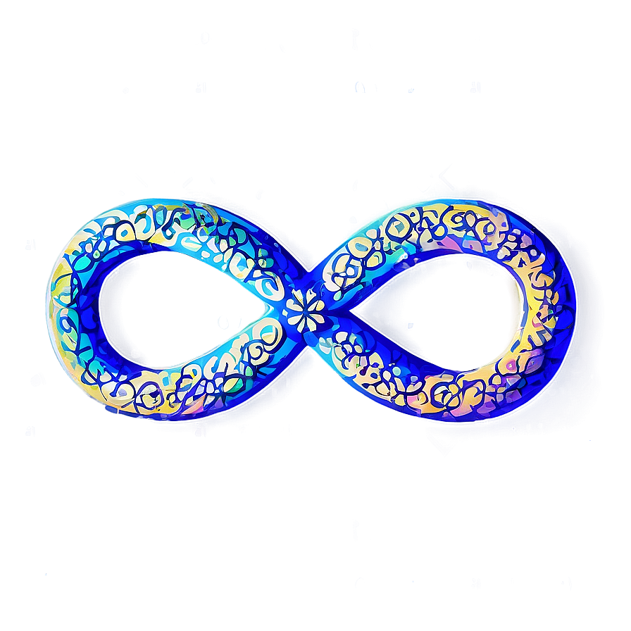 Decorative Infinity Symbol Art Png 06282024 PNG image