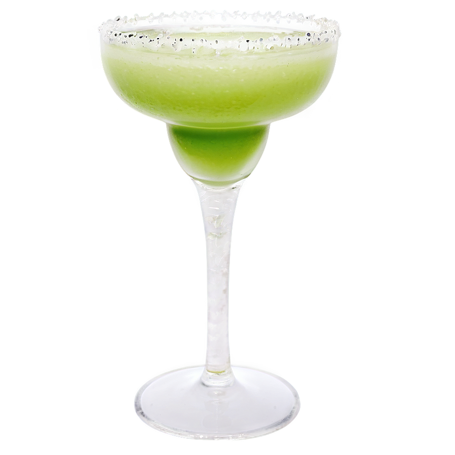 Decorative Margarita Glass Png Icy PNG image