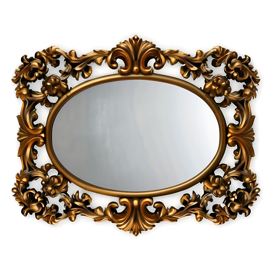 Decorative Mirror Frame Png Xml78 PNG image