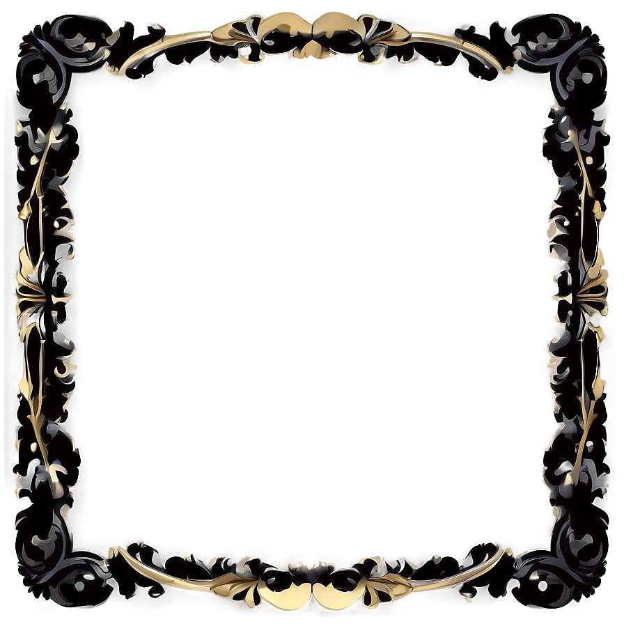 Decorative Ornate Frame Png 06272024 PNG image