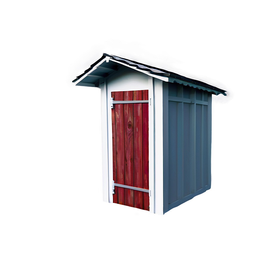 Decorative Outhouse Exterior Png 42 PNG image