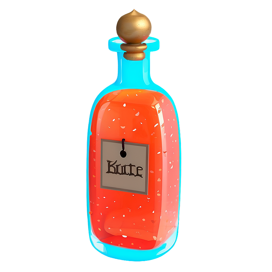 Decorative Potion Bottle Png 57 PNG image