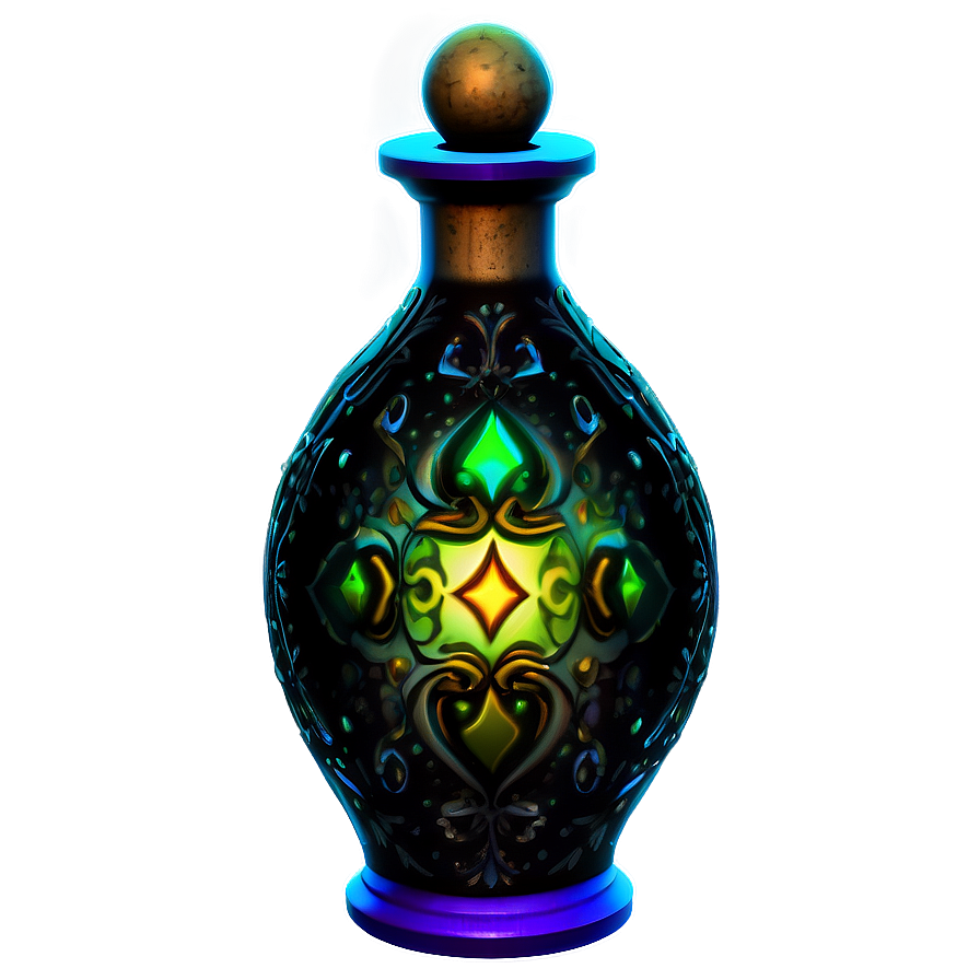 Decorative Potion Bottle Png 94 PNG image