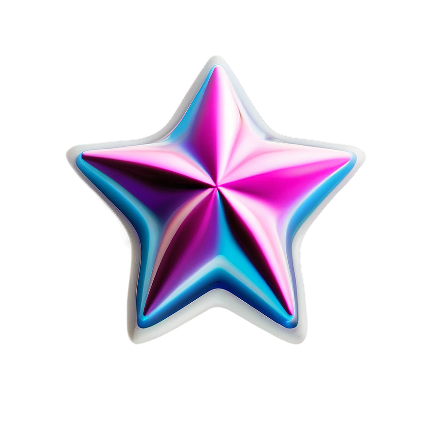 Decorative Rounded Star Png 06132024 PNG image