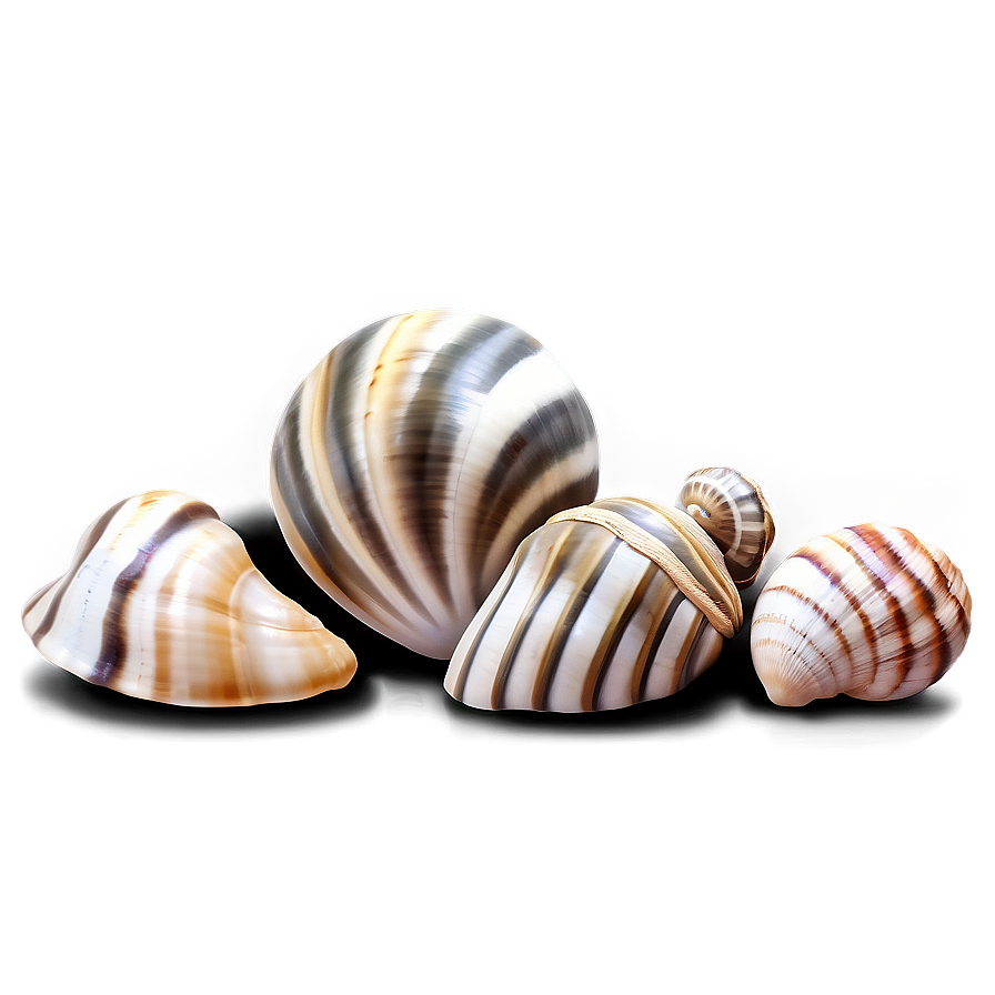 Decorative Shells Collection Png Qwx12 PNG image