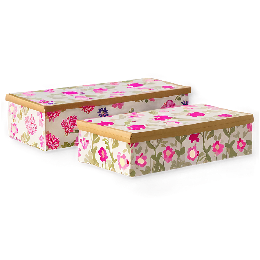 Decorative Shoe Box Craft Png 40 PNG image