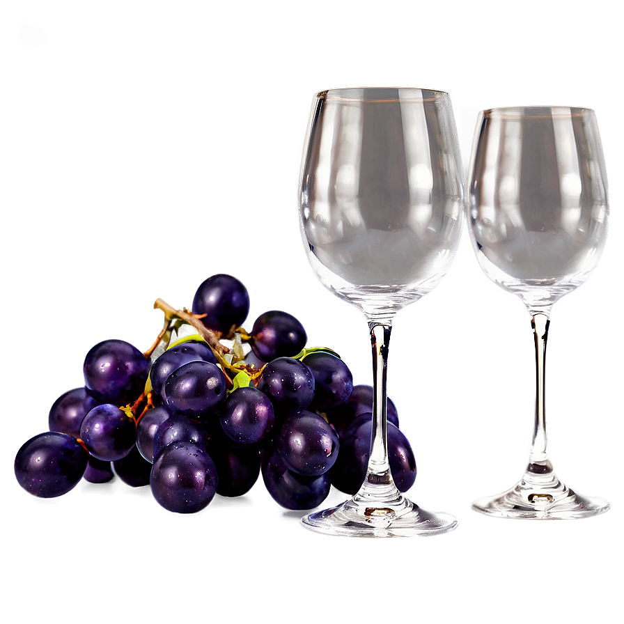 Decorative Wine Glasses For Display Png 52 PNG image