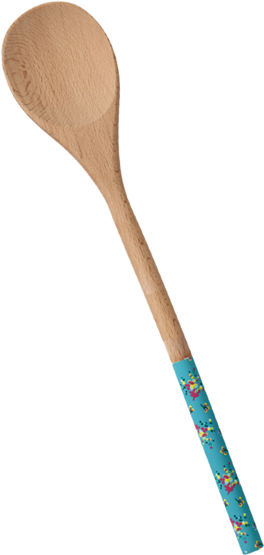 Decorative Wooden Spoon PNG image