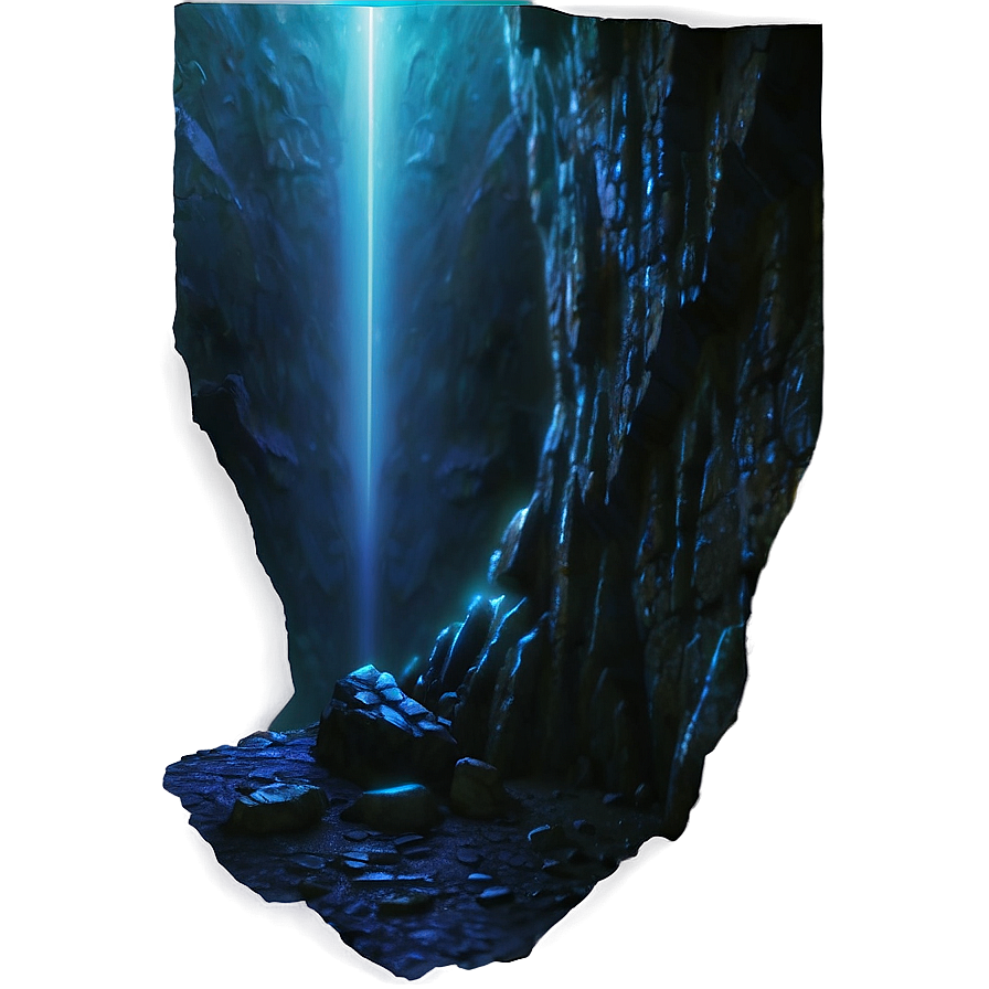 Deep Darkness Cave Png 06242024 PNG image