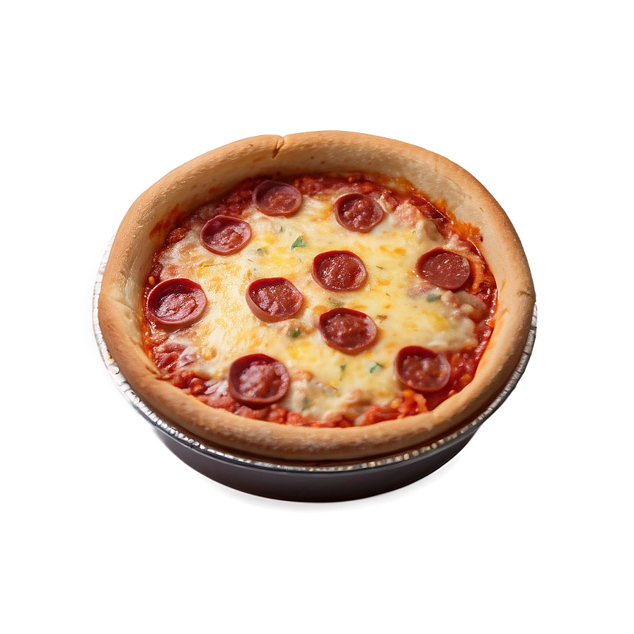 Deep Dish Pizza Png Wiq PNG image